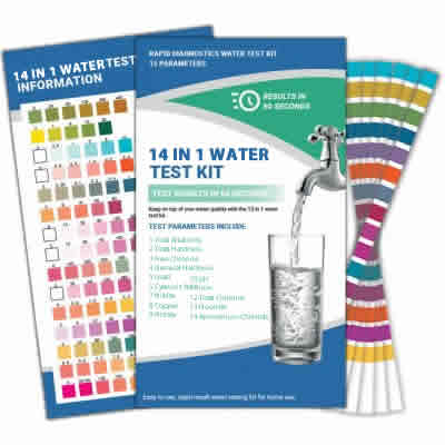 Water Test Kit Strips Test Kit | Water Purity Test Kit - Allora